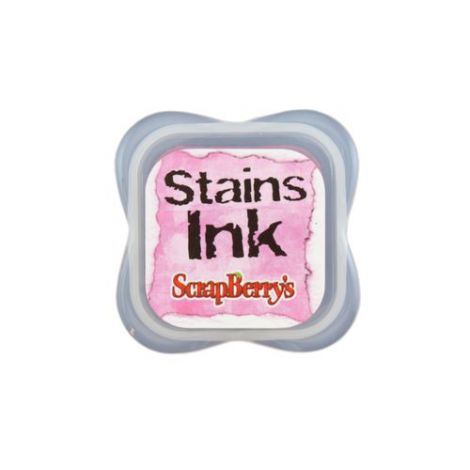 Tusz do papieru StainsInk ScrapBerrys Różowy